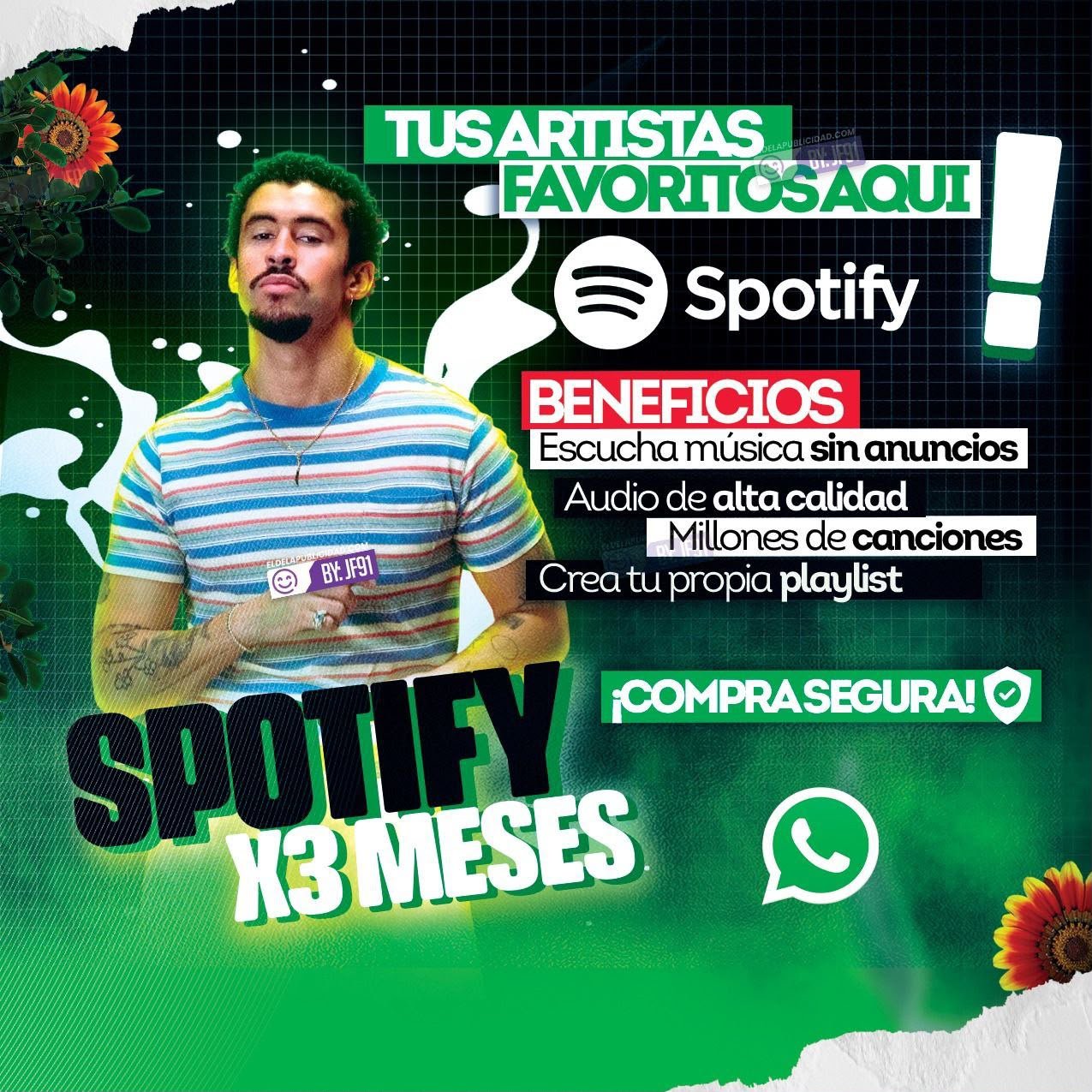 SPOTIFY PREMIUM 3 MESES